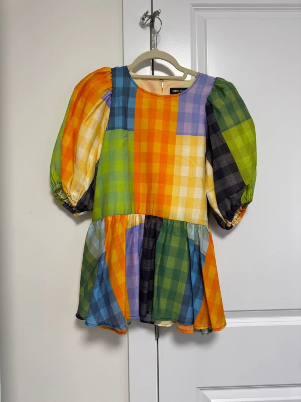 Revolve Two-Piece Plaid Set - Picture 3 of 9